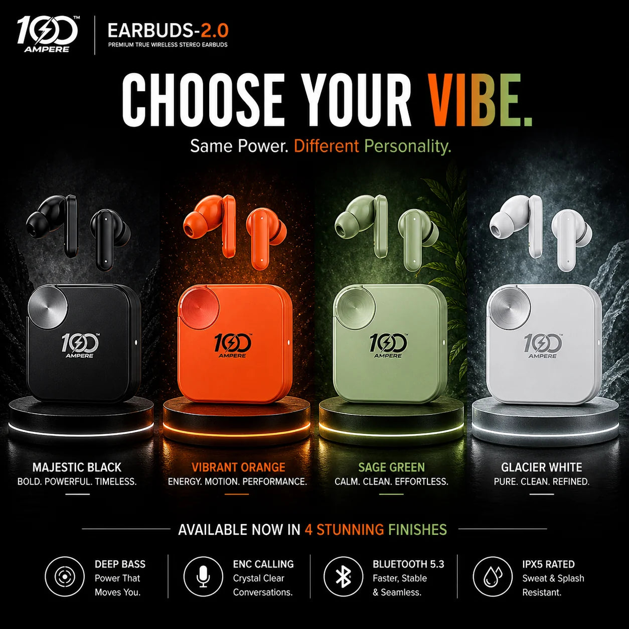 Earbuds 2.0 Sage Green