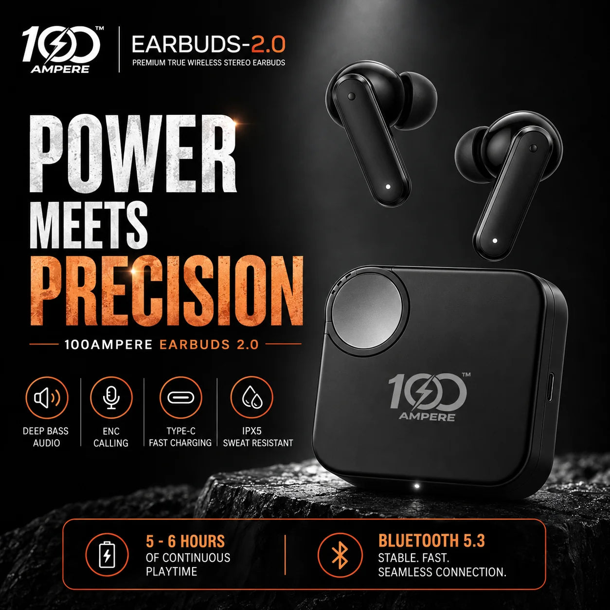 Earbuds 2.0 Black