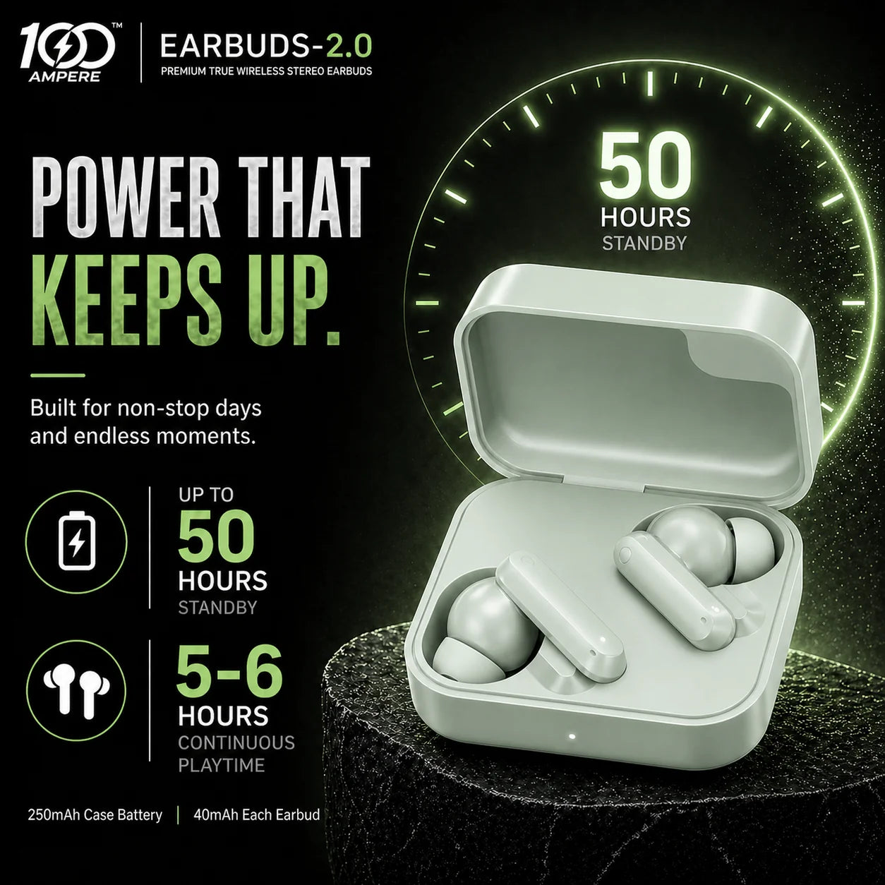Earbuds 2.0 Sage Green