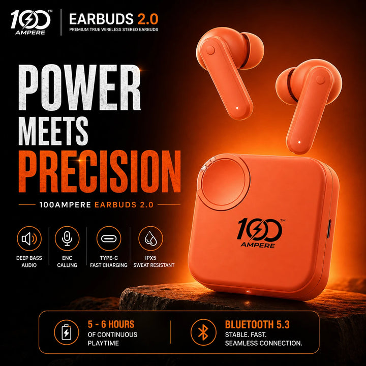 Earbuds 2.0 Orange