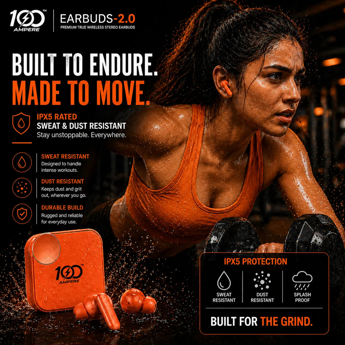 Earbuds 2.0 Orange