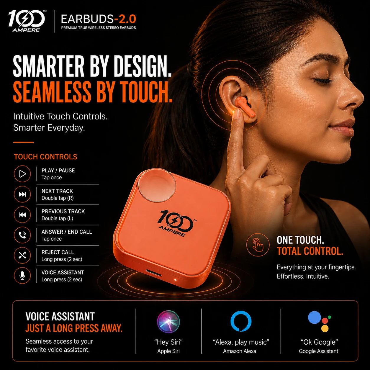 Earbuds 2.0 Orange
