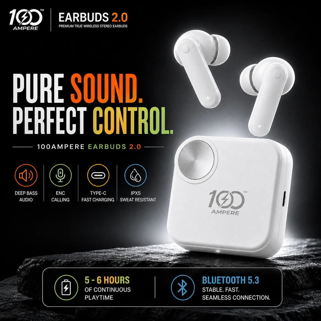 Earbuds 2.0 White