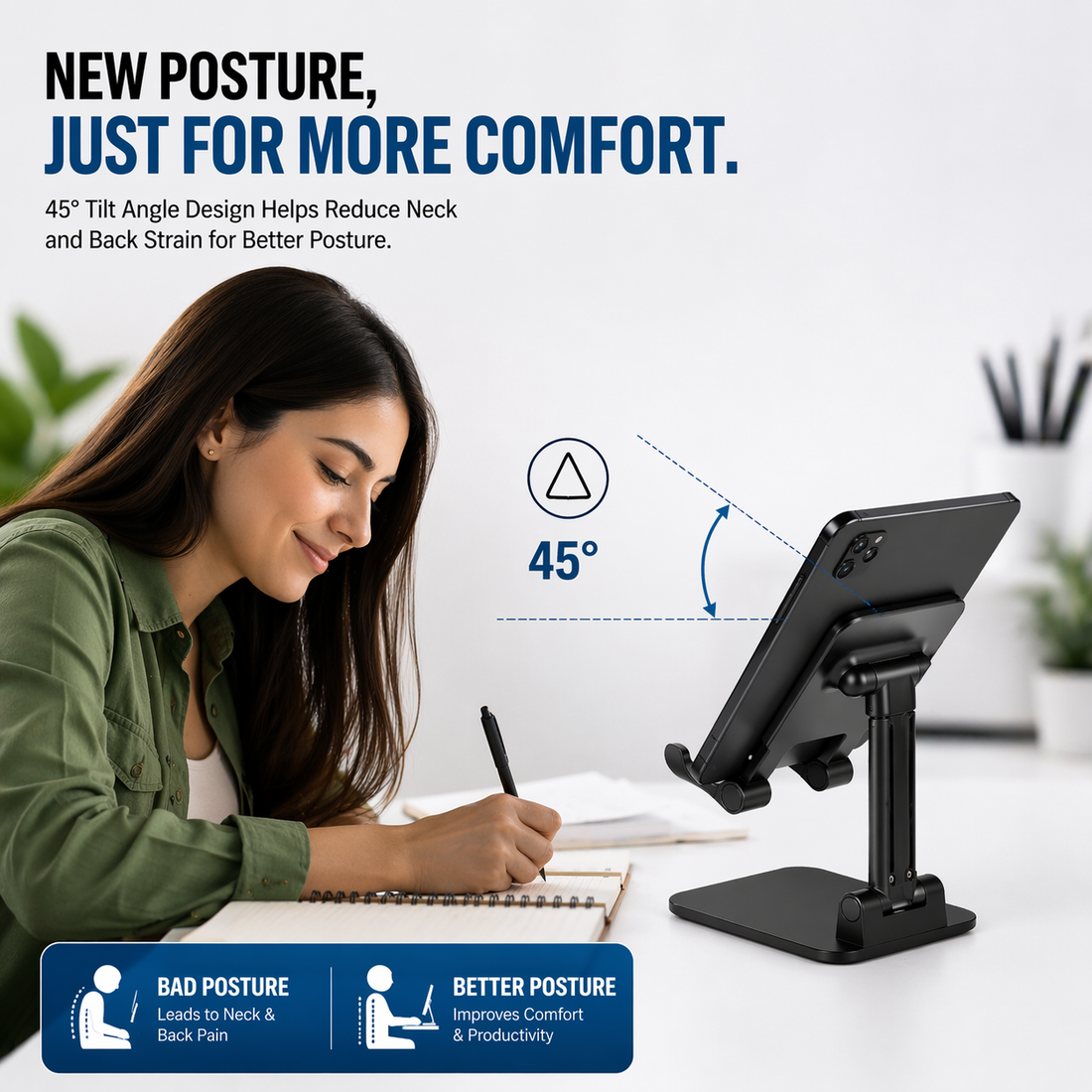 Folding Anti-Slip Mobile Stand