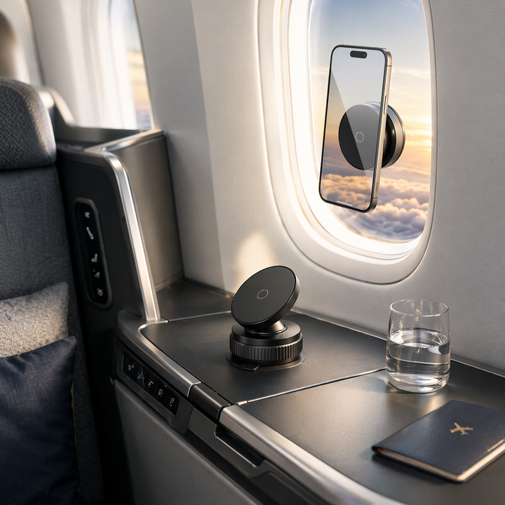 Premium Vacuum & Magnetic Phone Stand