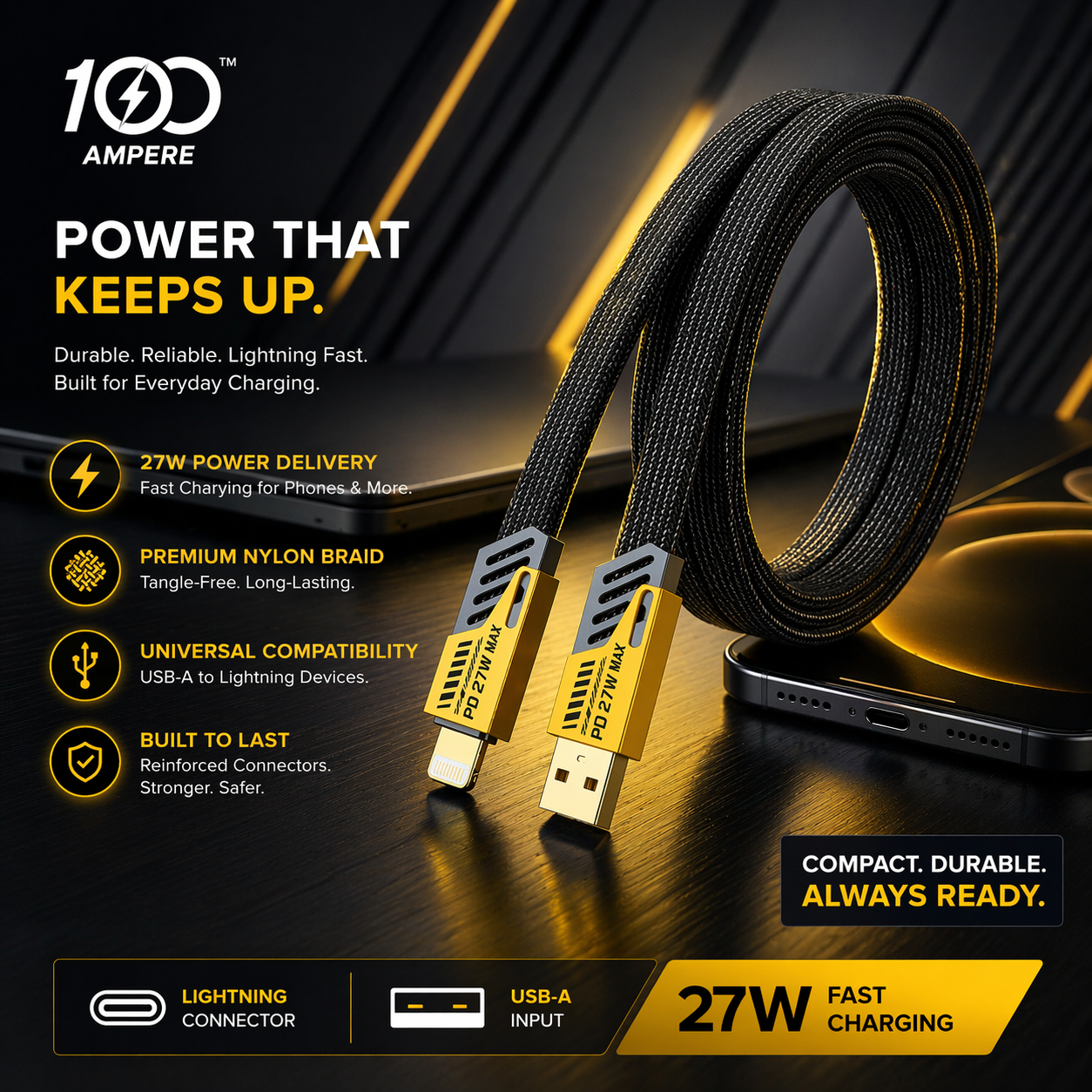 4 in 1 Convertible Cable