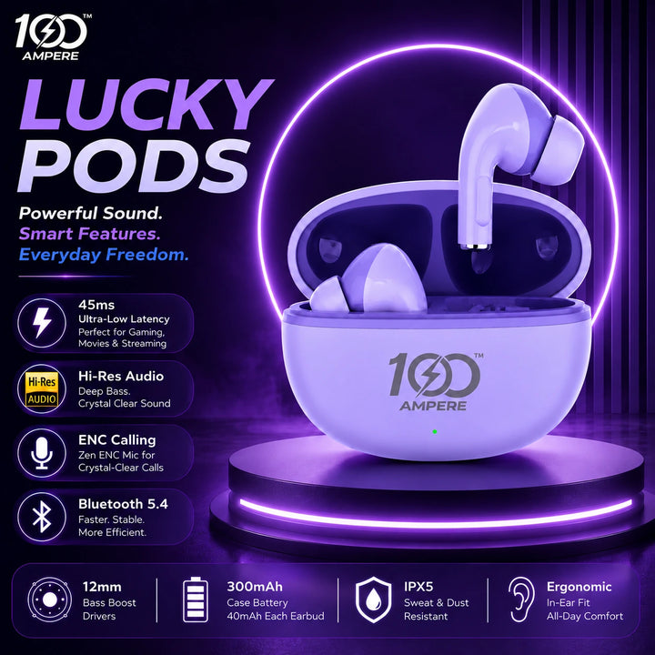 Lucky Pods Lavender Purple
