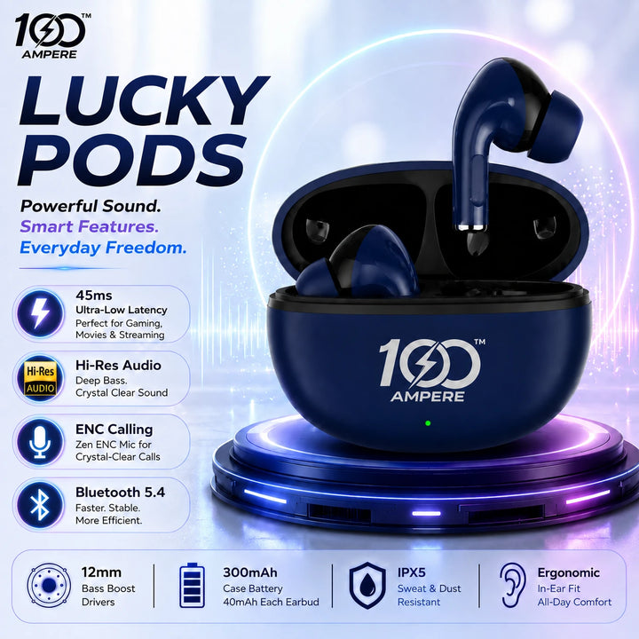 Lucky Pods Navy Blue