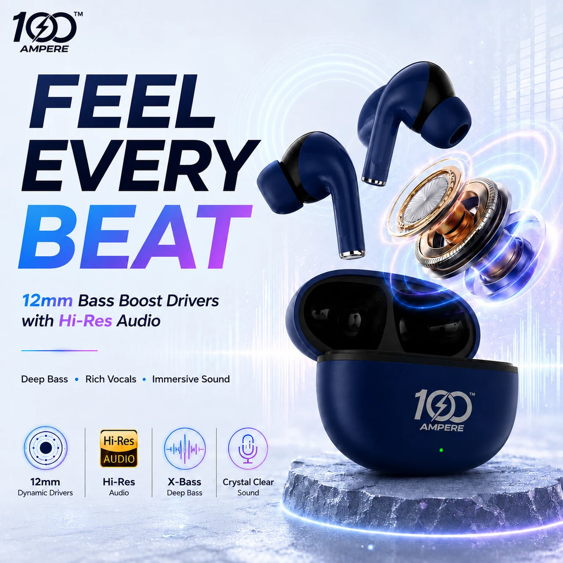 Lucky Pods Navy Blue