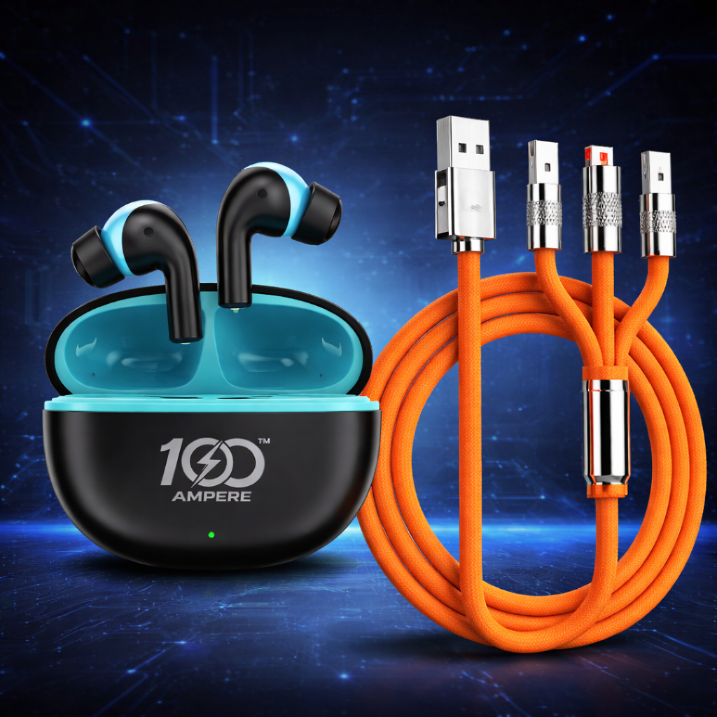 Lucky Pods with Free 3-in-1 Charging + Data Cable