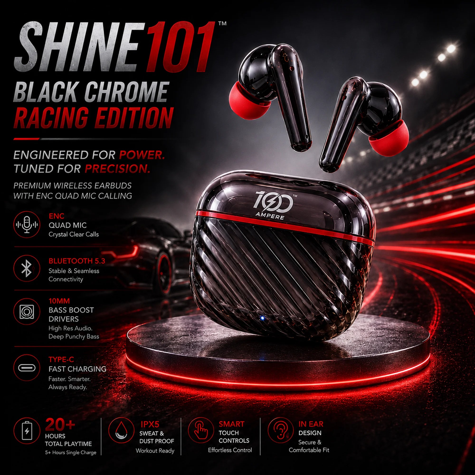 Shine101 Metallic Dark Racing Edition