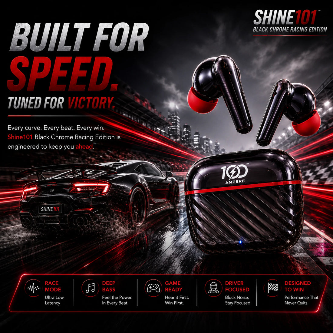 Shine101 Metallic Dark Racing Edition