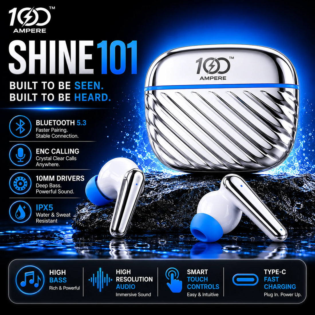 Shine101 Chrome Silver Racing Edition