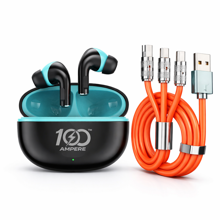 Lucky Pods with Free 3-in-1 Charging + Data Cable