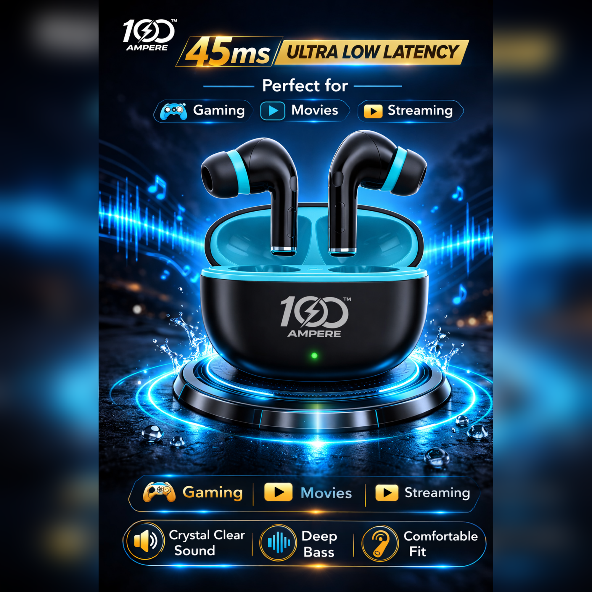 Lucky Pods with Free 3-in-1 Charging + Data Cable