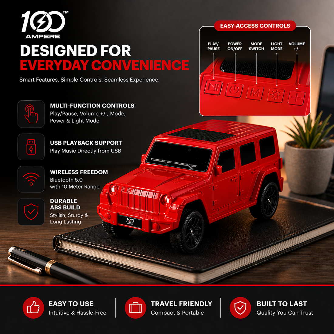 F7 Thar Wireless Bluetooth Speaker