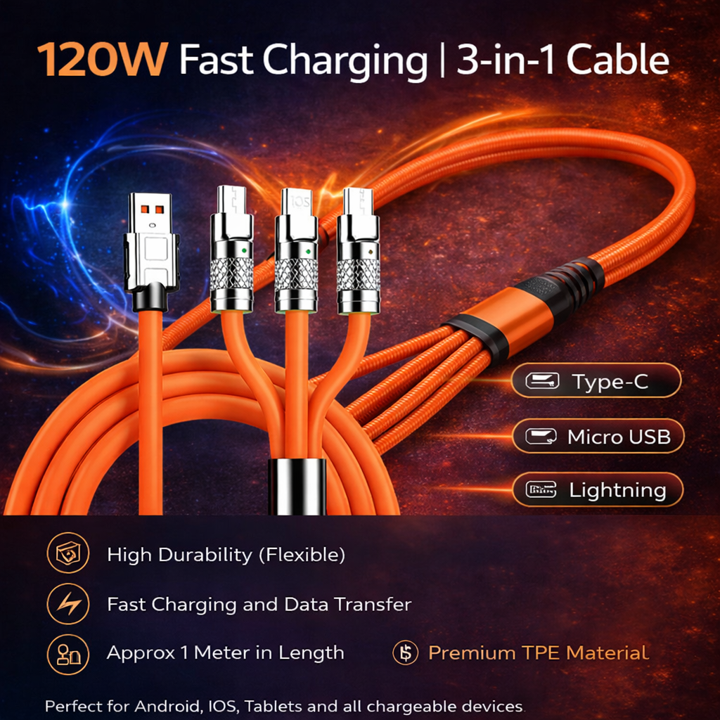 P9 Wireless Headphone & 3-in-1 Cable Combo