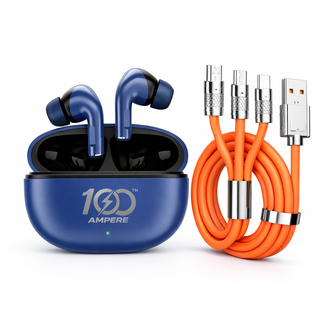 Lucky Pods with Free 3-in-1 Charging + Data Cable